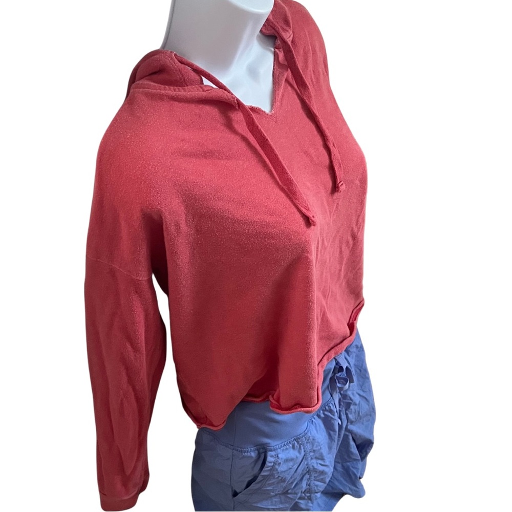 Colsie Red Hoodie Pajama Top
